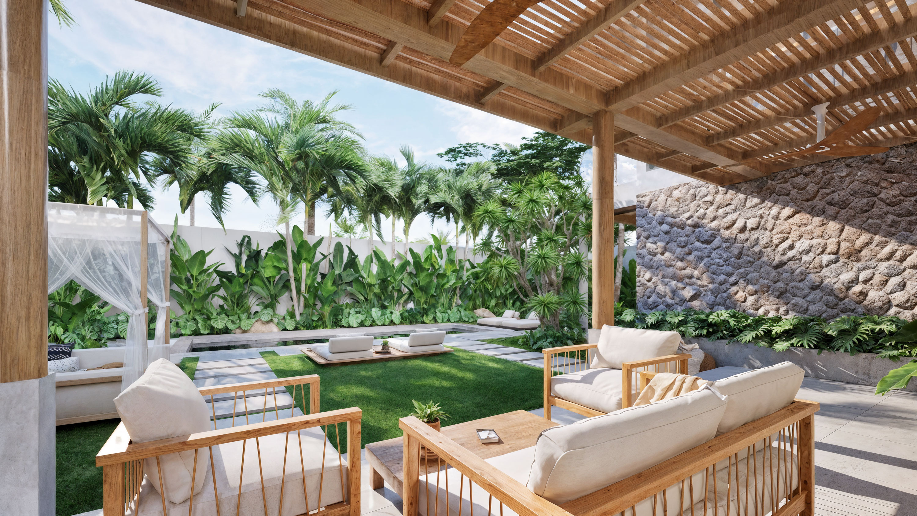 Chandara — architectural detail render