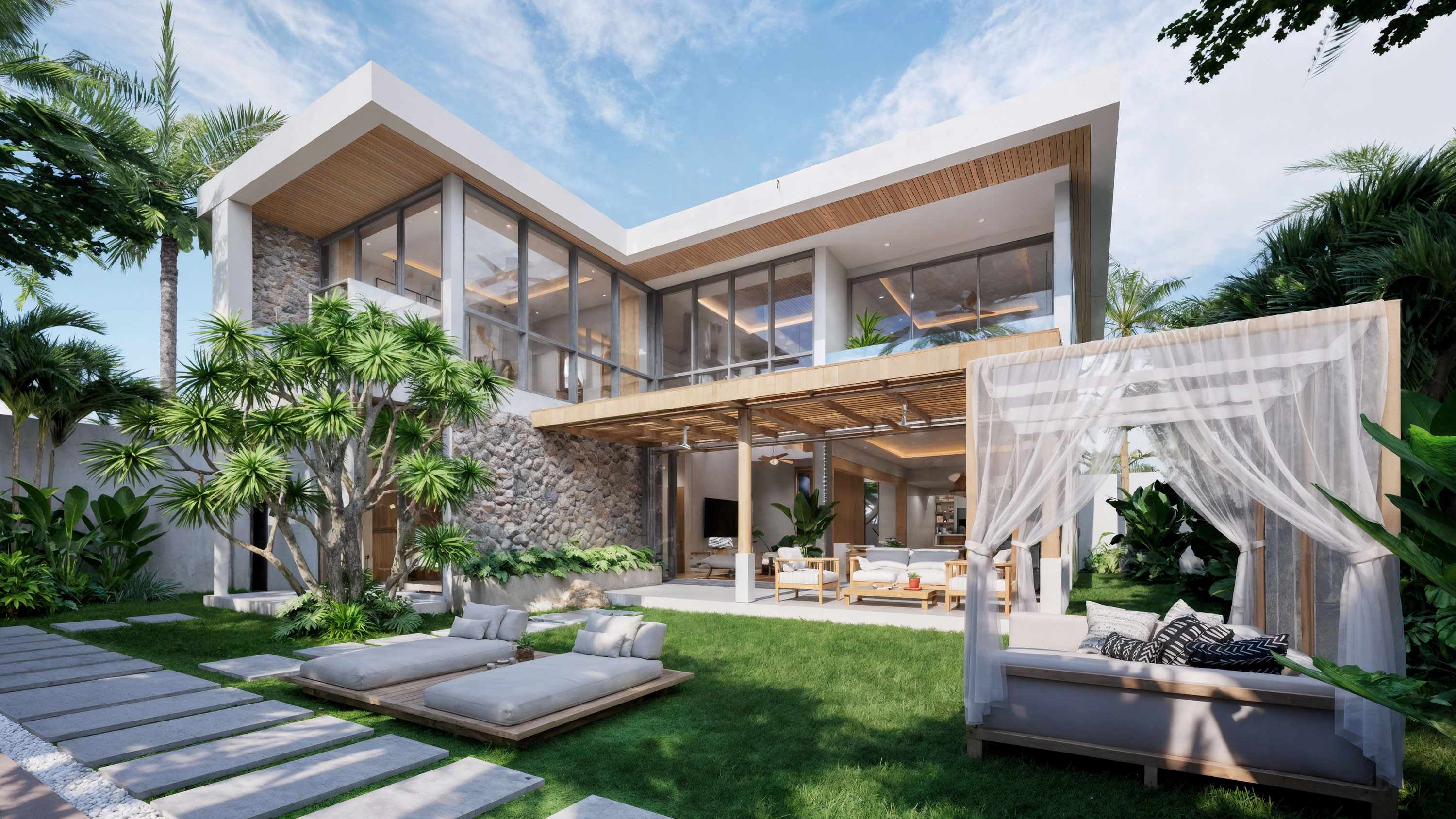 Chandara — master bedroom concept render
