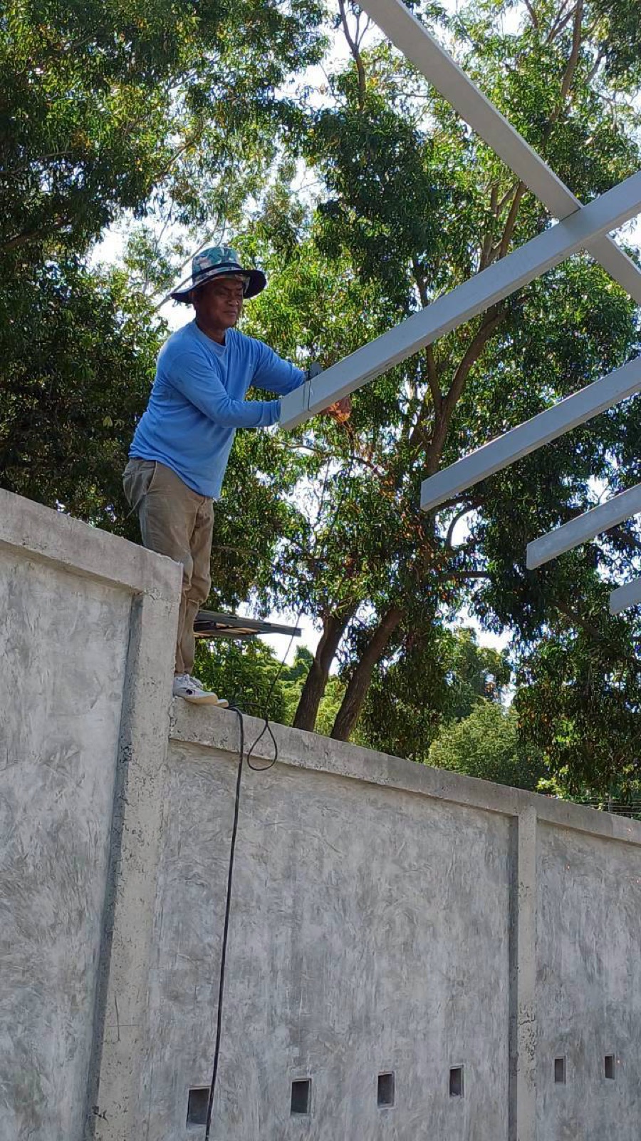 Bangrak Residence — March 2026, structural progress