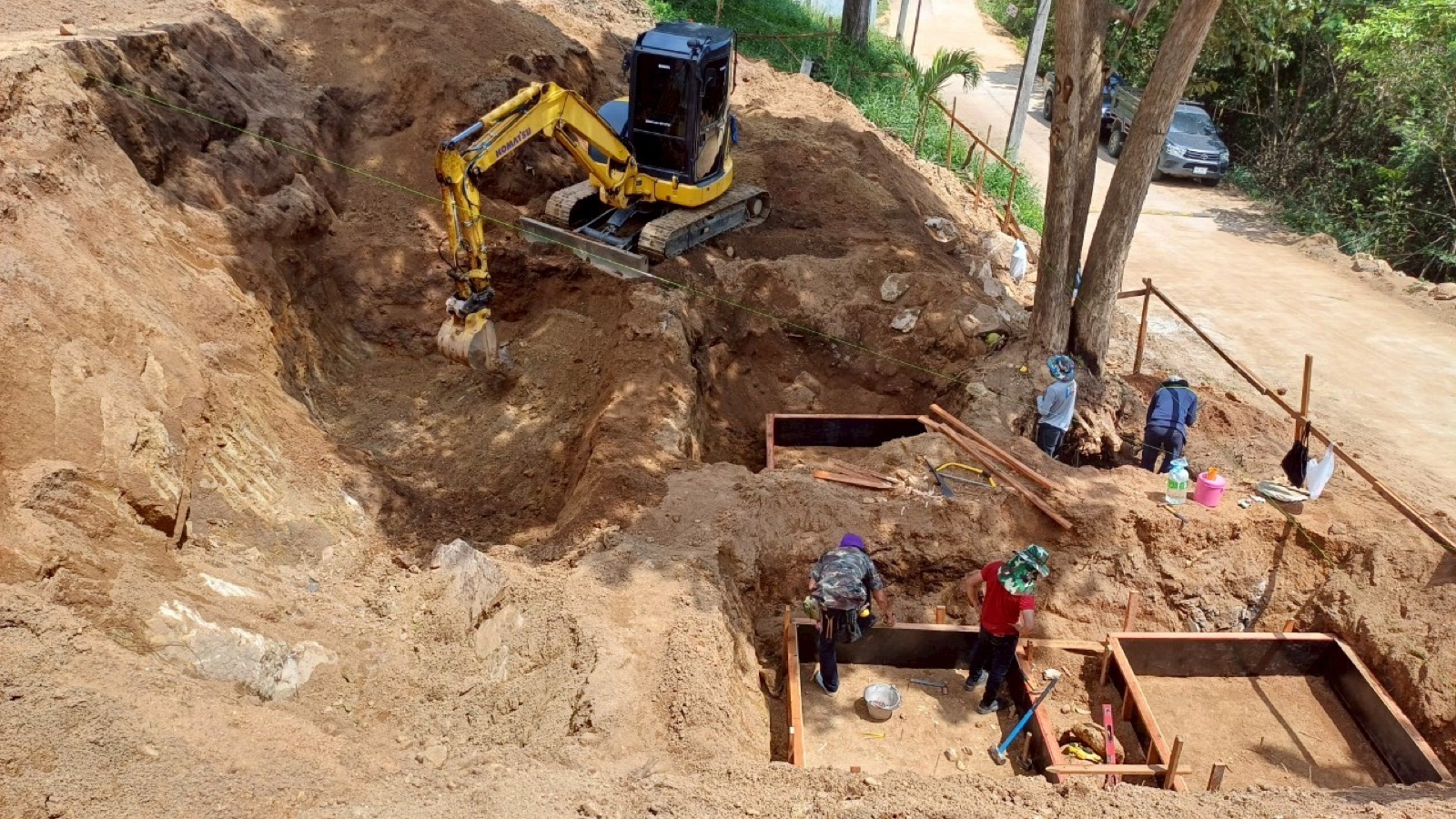 Viewpoint, Chaweng Noi — March 2025, structure