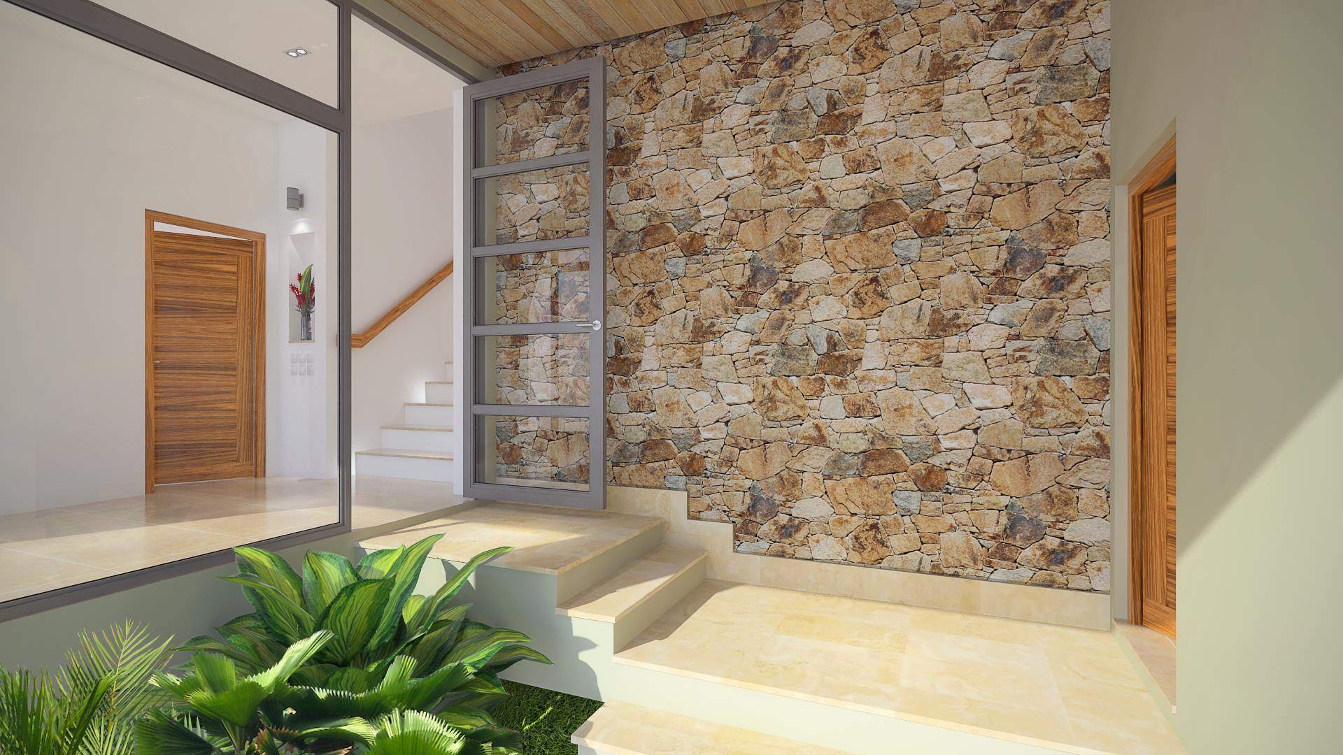 Modern Tropical — exterior and pool, Koh Samui