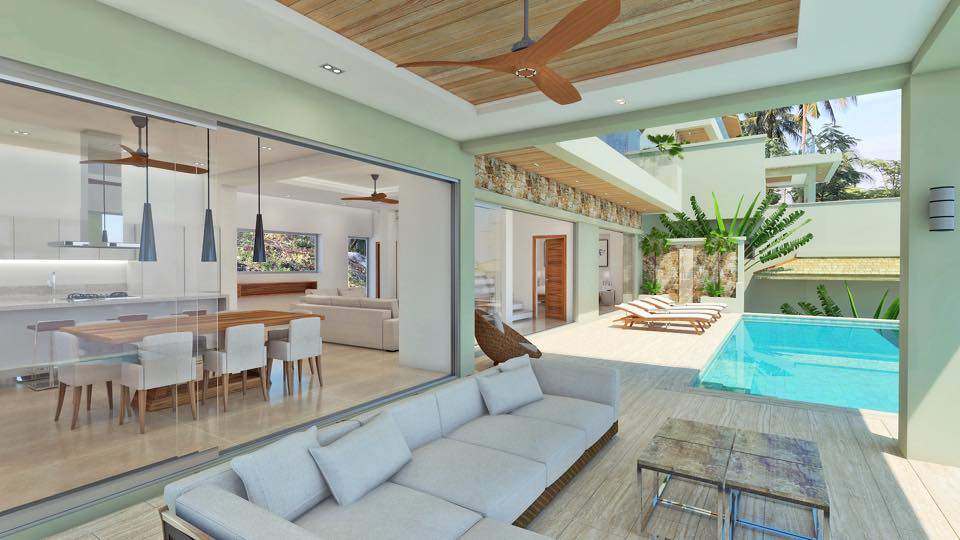 Modern Tropical — interior detail, Koh Samui