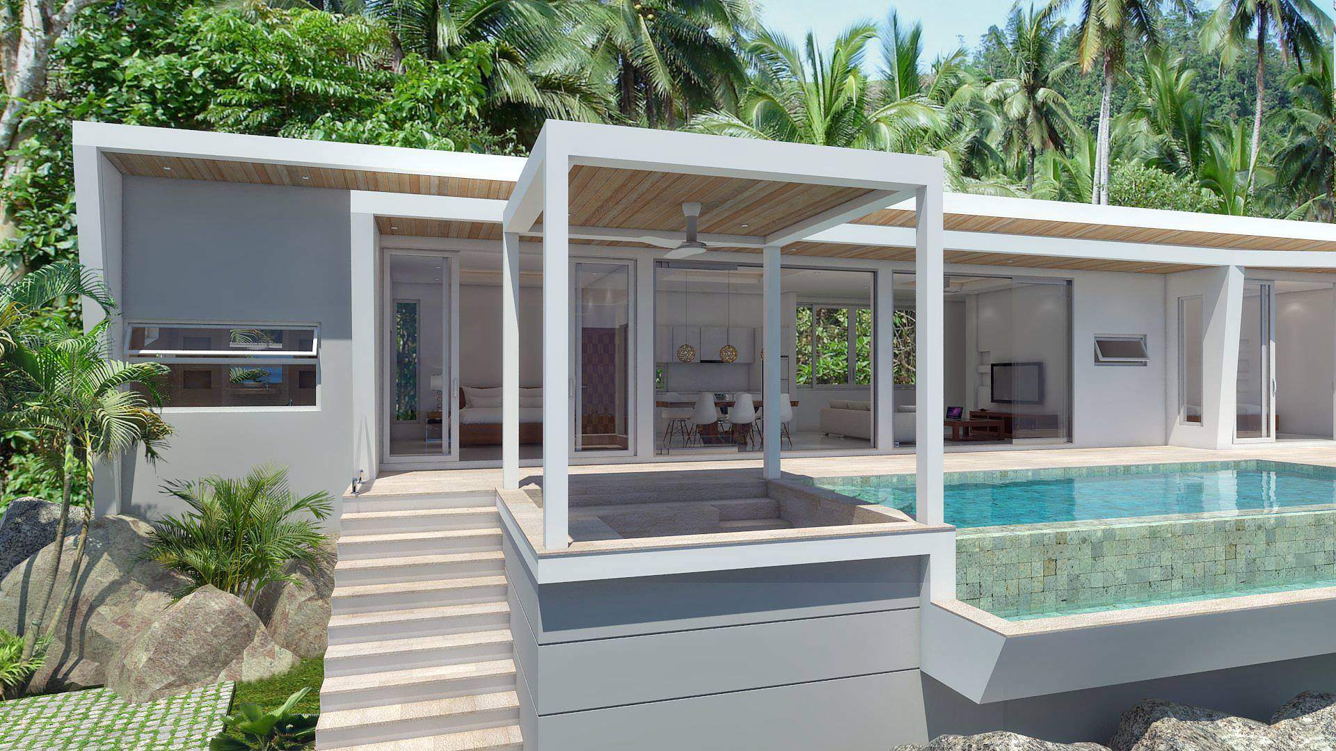 Sierra I — contemporary private residence, Koh Samui