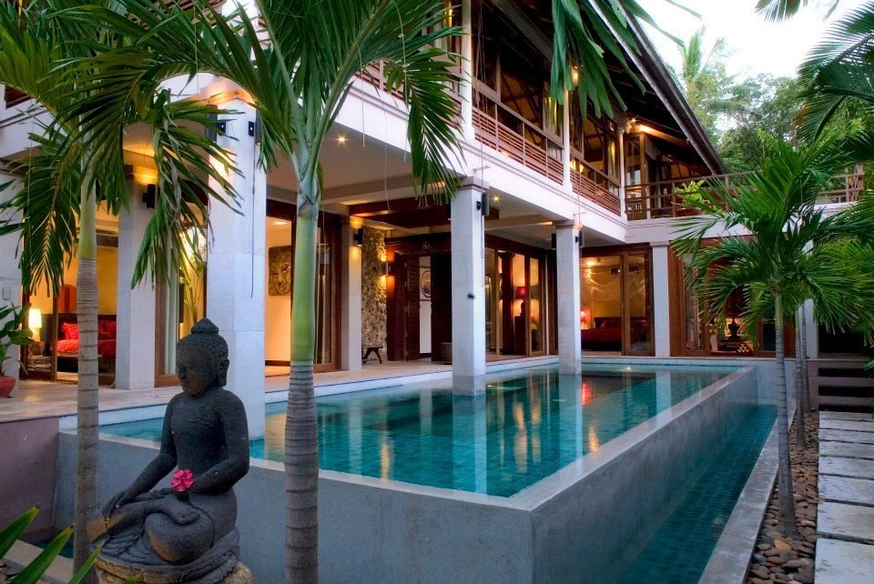 Siam — traditional pavilion and pool, Koh Samui