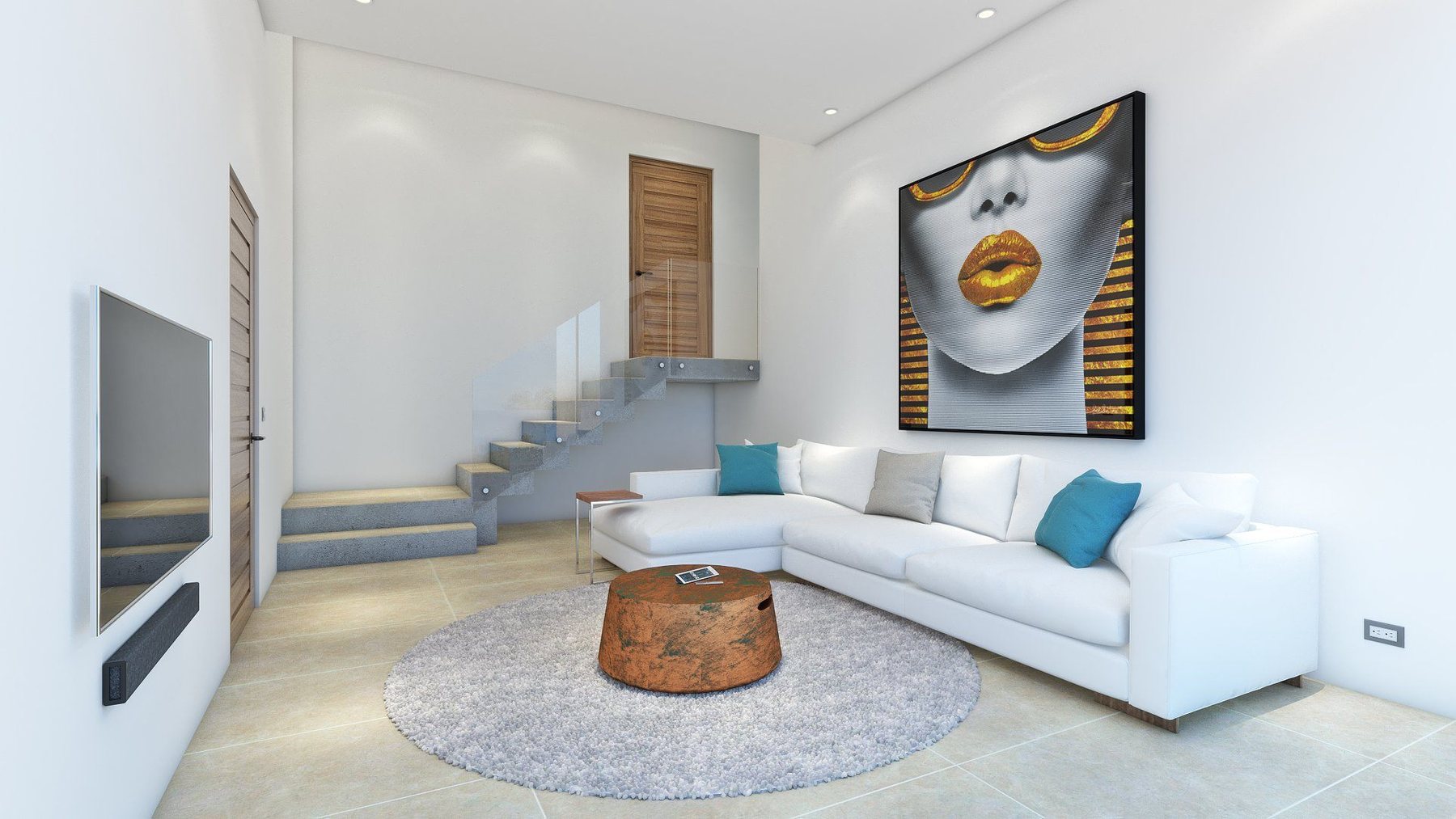 Living room interior, Ultra